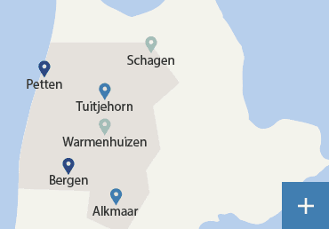 Werkkgebied kaart